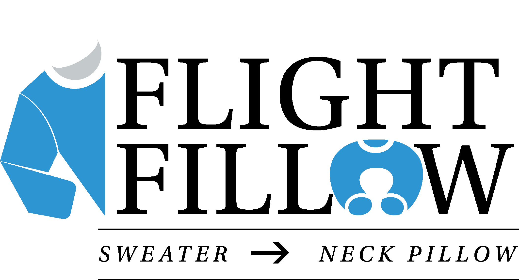 Watercolor Flight Fillow: Enhance your travel experience with our  Stuffable, Machine Washable, Lumbar Support Travel Pillow for Plane and Car